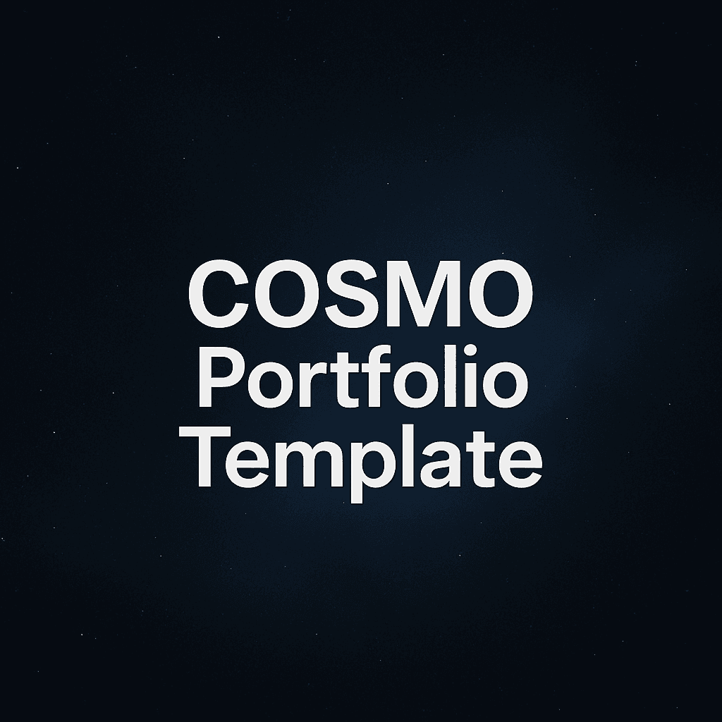 COSMO Portfolio Template